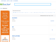Tablet Screenshot of company.aboutsemi.com