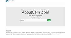 Desktop Screenshot of aboutsemi.com