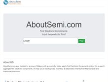Tablet Screenshot of aboutsemi.com